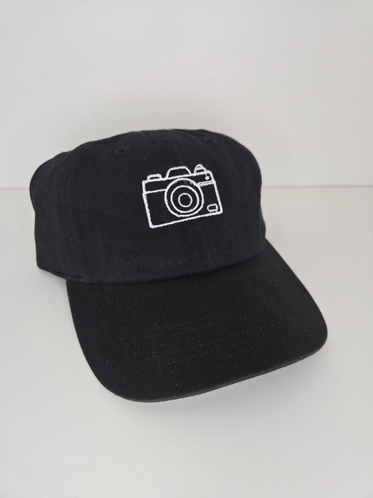 Gorra de pelotero con Diseno de Camara